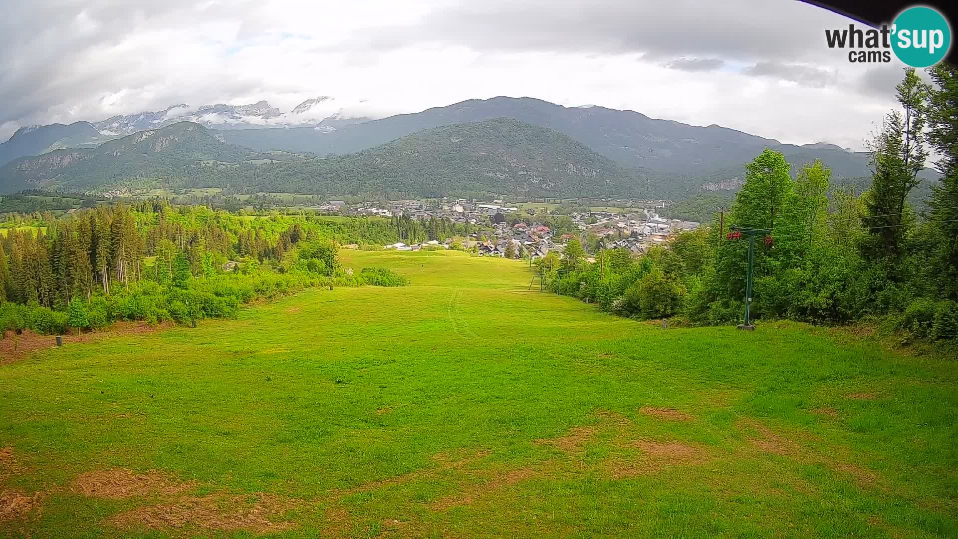 Webcam Bohinjska Bistrica – Vista live dalla stazione sciistica Kozji Hrbet