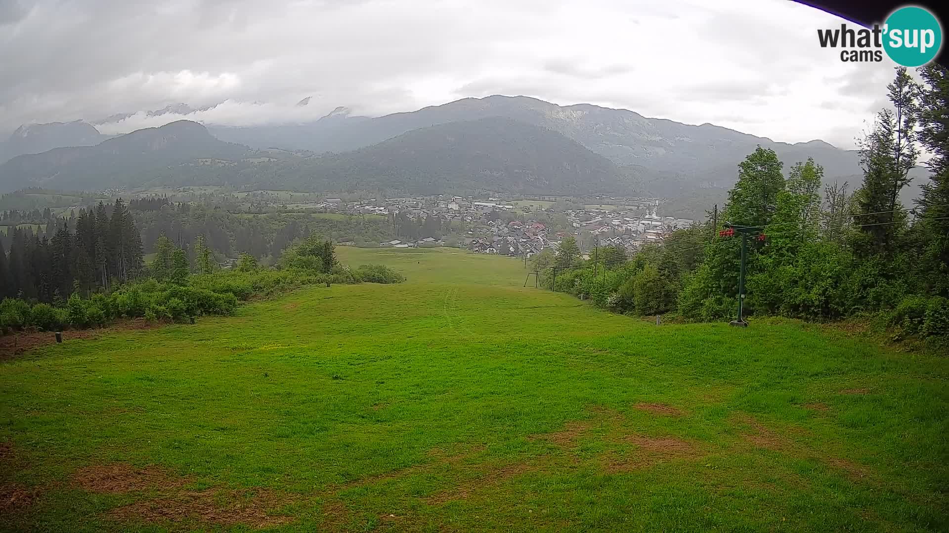 Webcam Bohinjska Bistrica – Vue en direct depuis la station de ski Kozji Hrbet