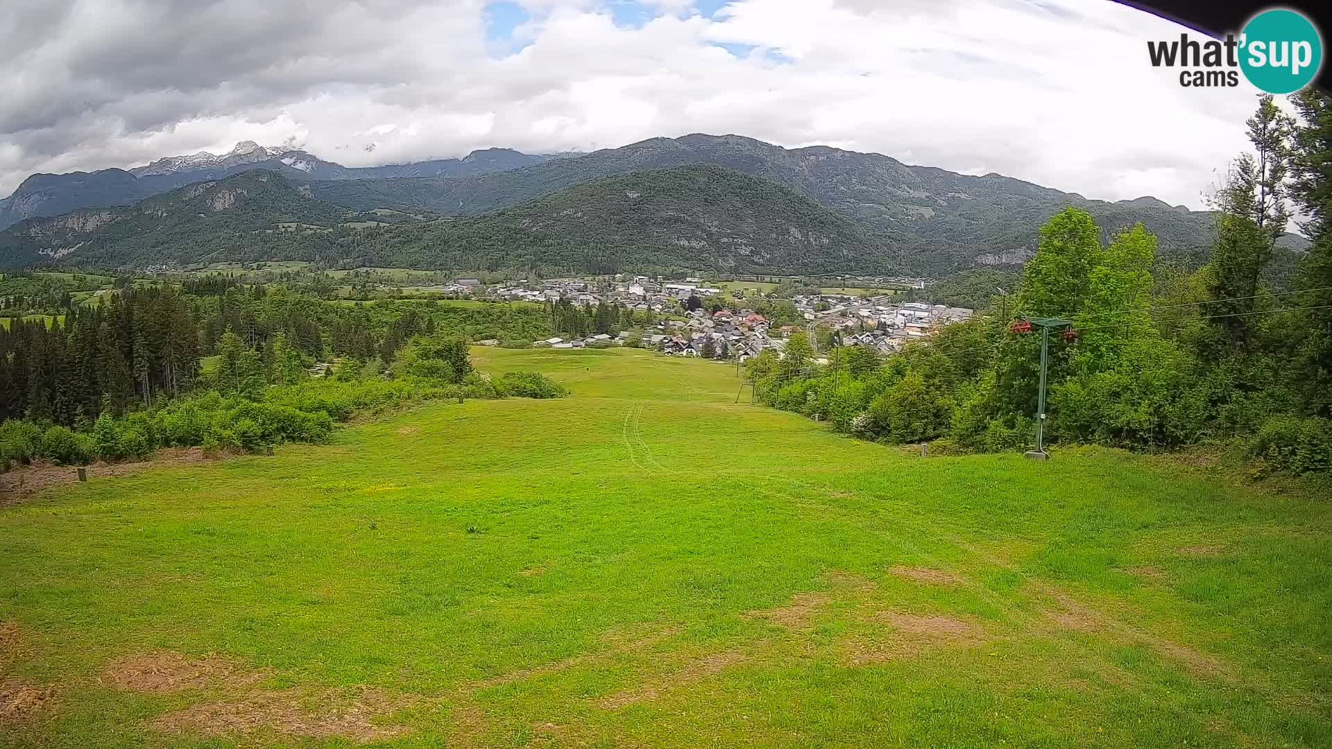 Webcam Bohinjska Bistrica – Live View from Kozji Hrbet Ski Station