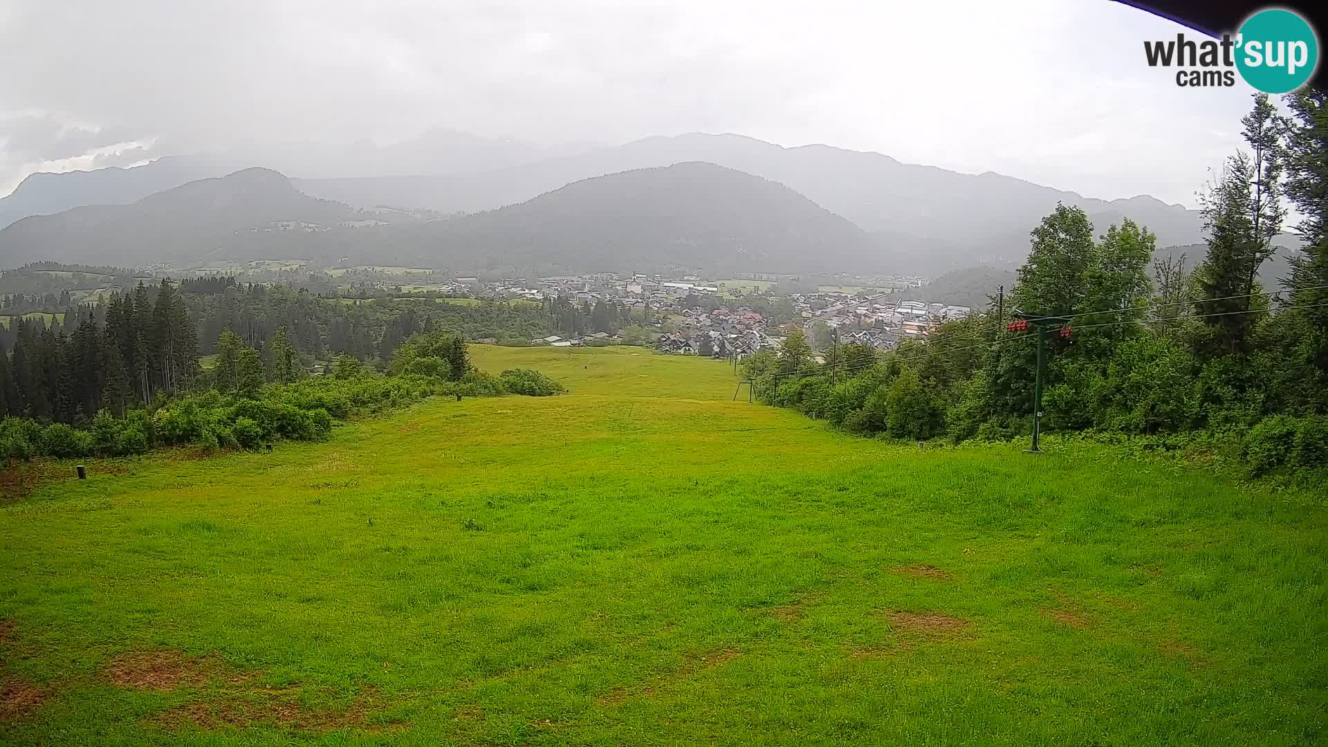 Webcam Bohinjska Bistrica – Vue en direct depuis la station de ski Kozji Hrbet