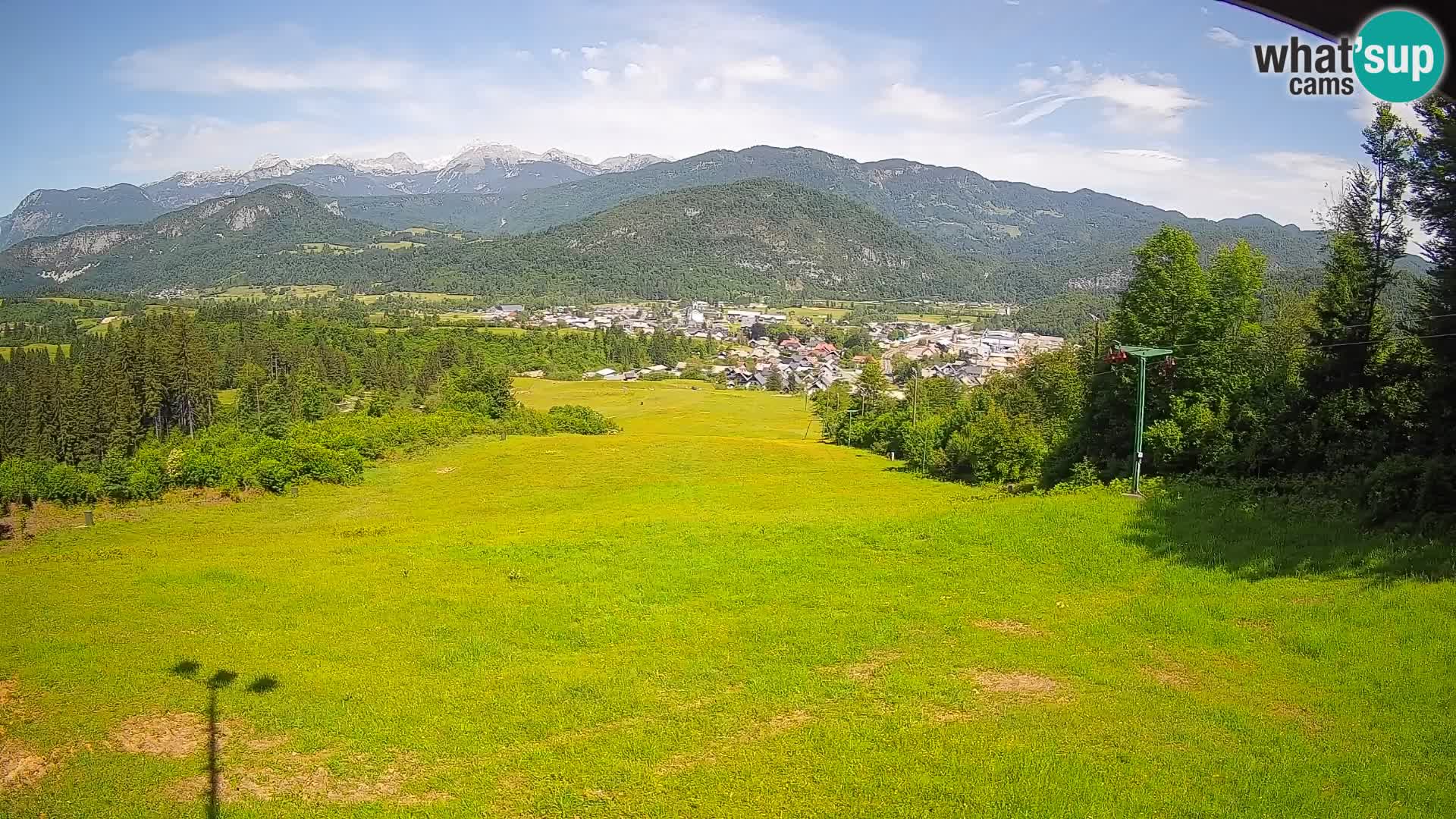 Webcam Bohinjska Bistrica – Vue en direct depuis la station de ski Kozji Hrbet