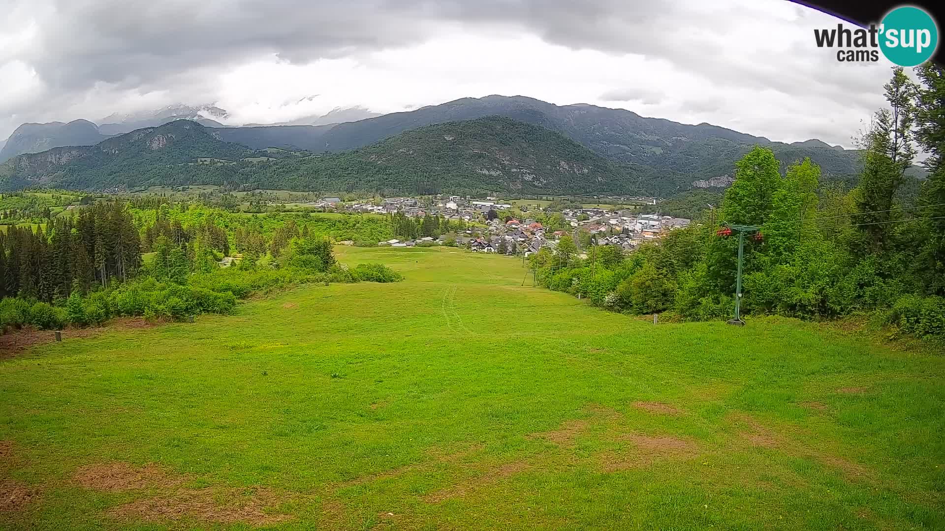 Webcam Bohinjska Bistrica – Live View from Kozji Hrbet Ski Station
