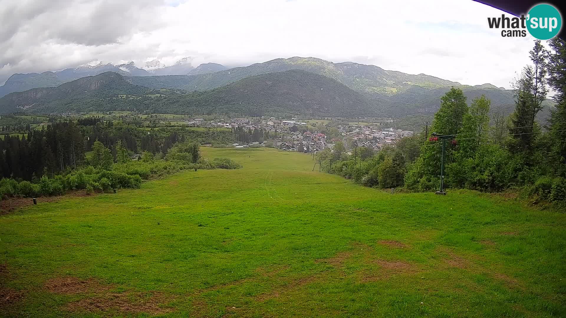Webcam Bohinjska Bistrica – Live View from Kozji Hrbet Ski Station