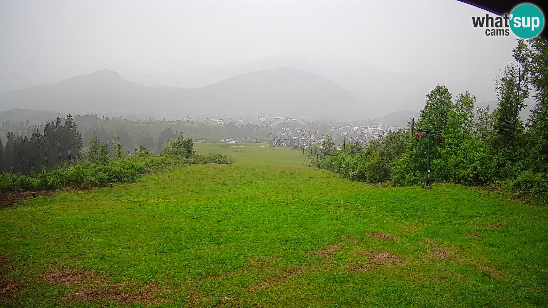 Webcam Bohinjska Bistrica – Live View from Kozji Hrbet Ski Station
