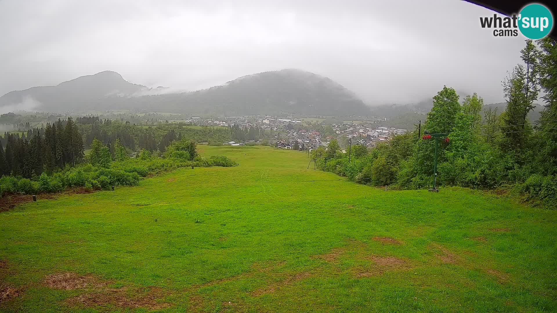 Webcam Bohinjska Bistrica – Live View from Kozji Hrbet Ski Station