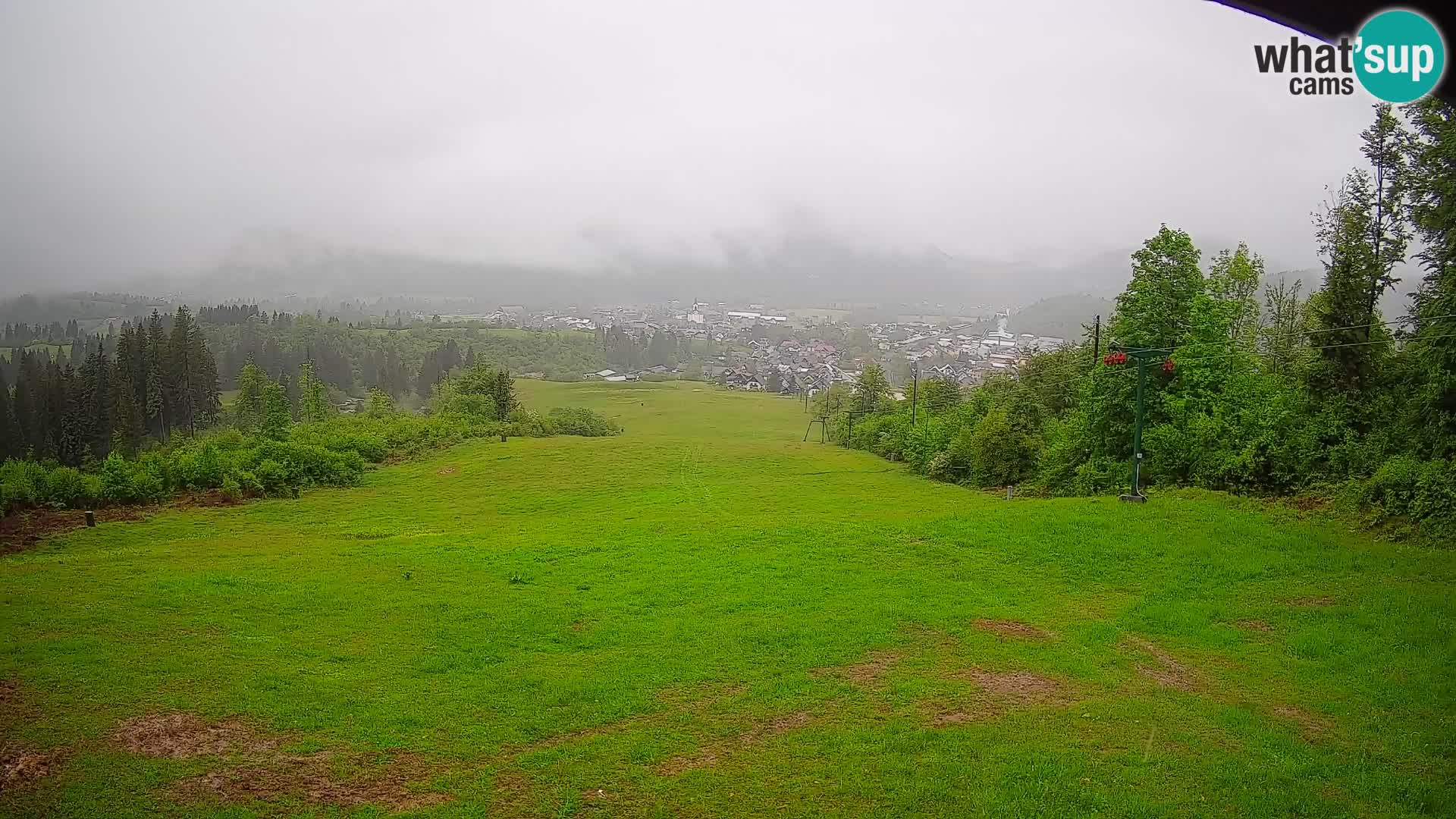 Webcam Bohinjska Bistrica – Vista live dalla stazione sciistica Kozji Hrbet