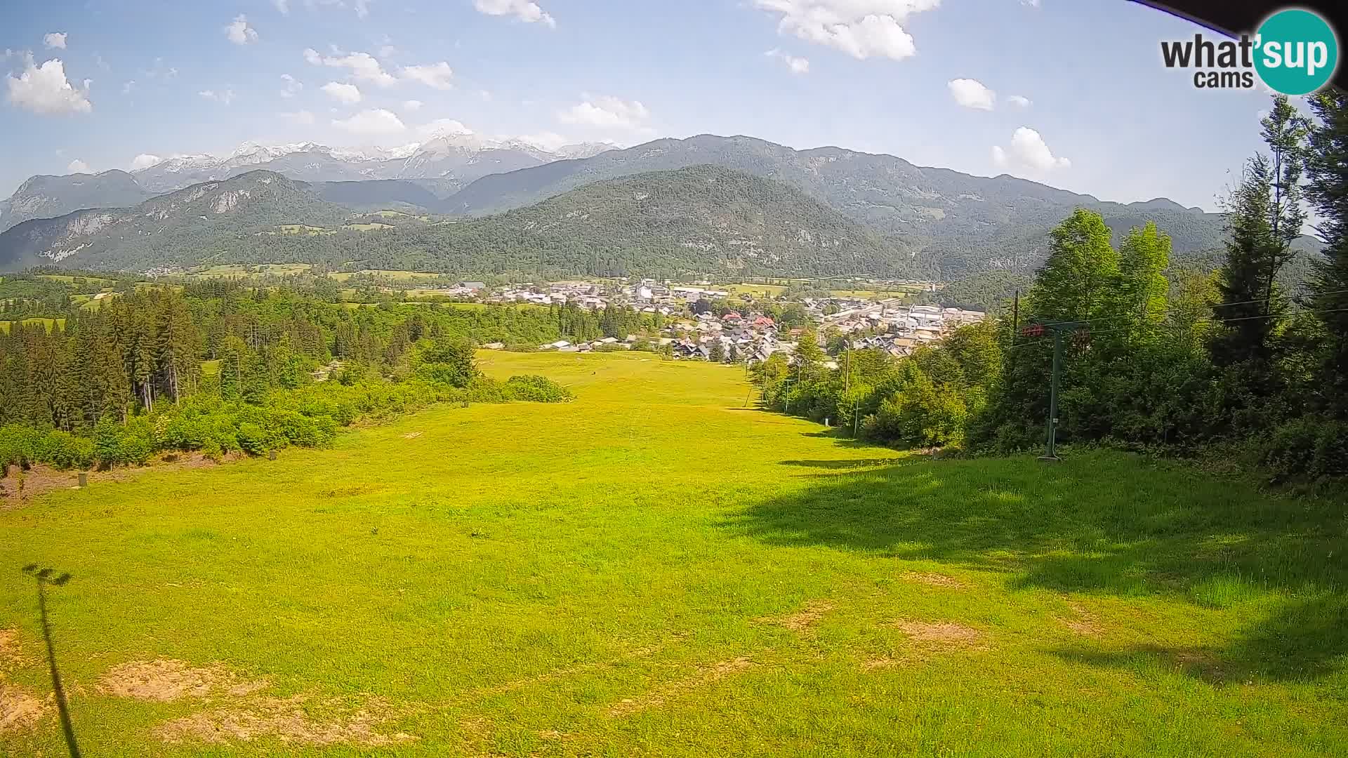 Webcam Bohinjska Bistrica – Live View from Kozji Hrbet Ski Station