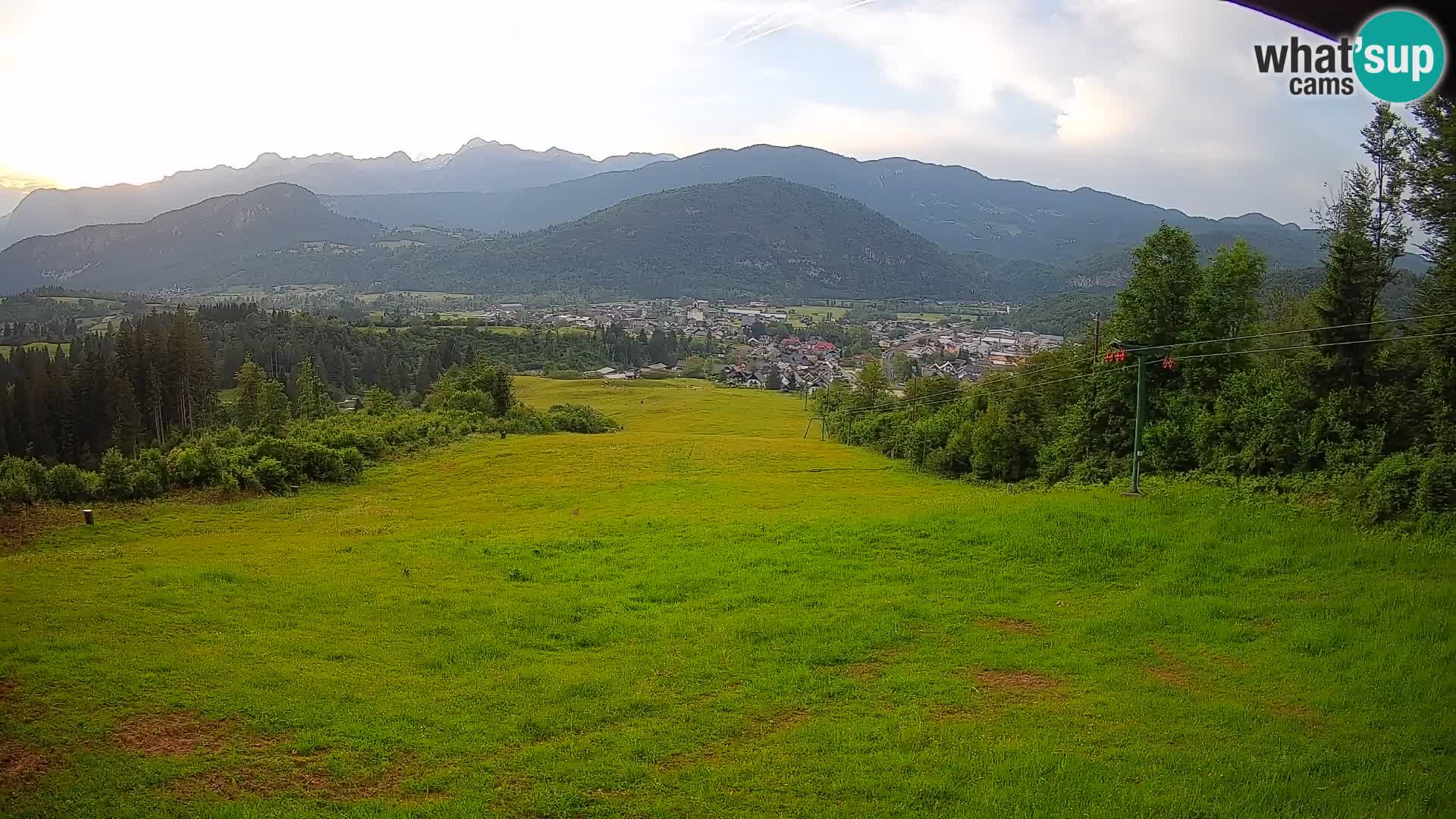Webcam Bohinjska Bistrica – Vista live dalla stazione sciistica Kozji Hrbet