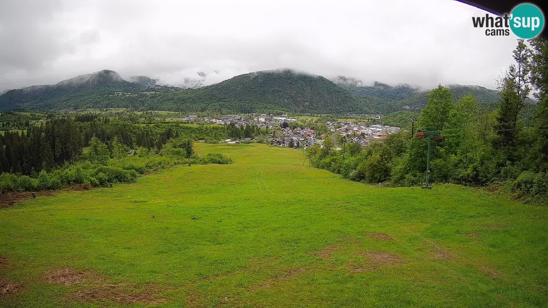 Webcam Bohinjska Bistrica – Vista live dalla stazione sciistica Kozji Hrbet
