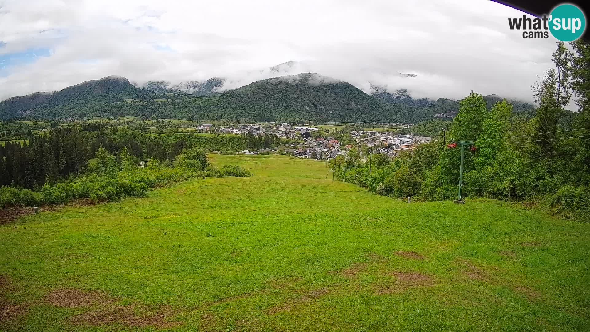 Webcam Bohinjska Bistrica – Vue en direct depuis la station de ski Kozji Hrbet