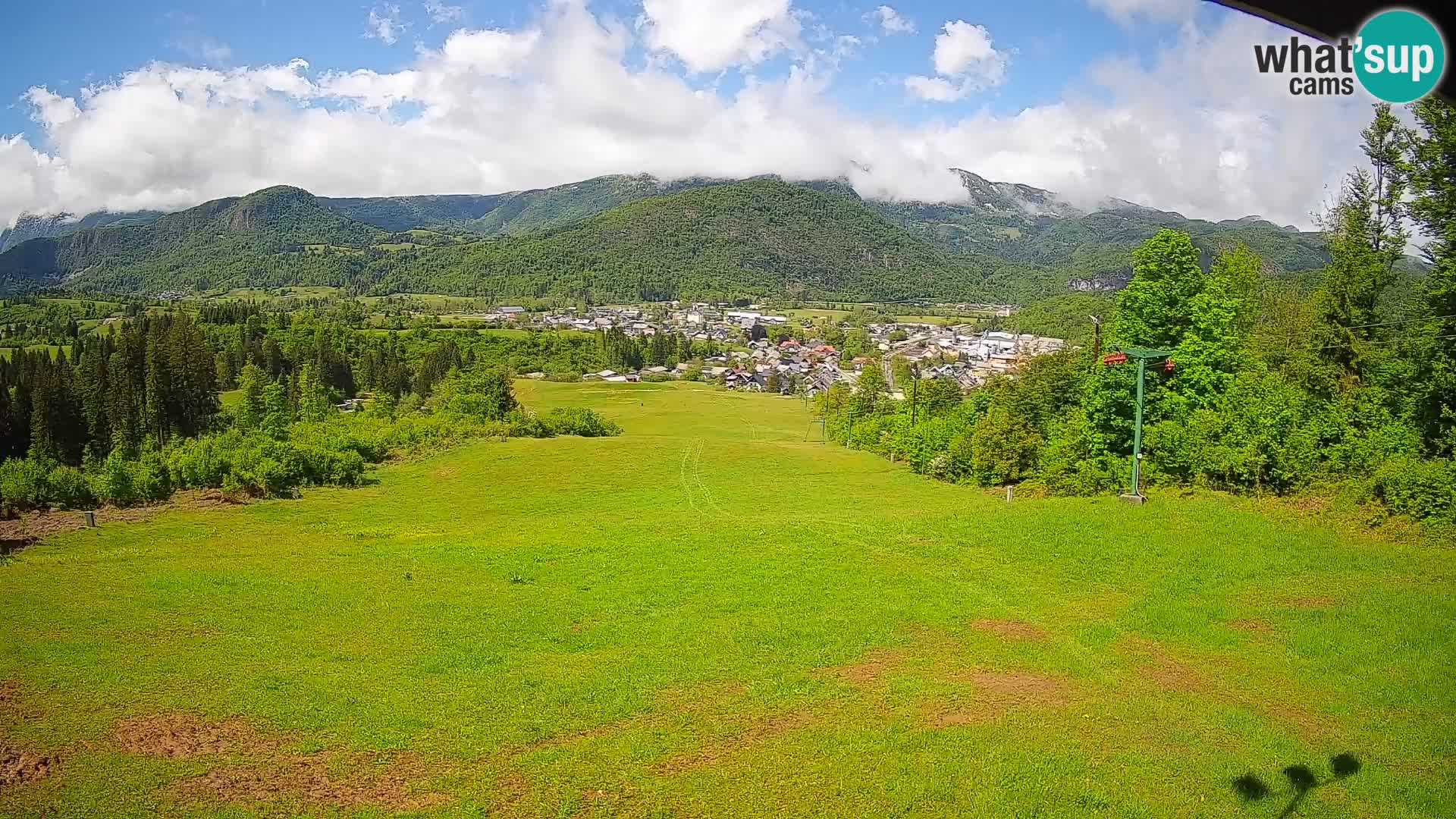 Webcam Bohinjska Bistrica – Live View from Kozji Hrbet Ski Station