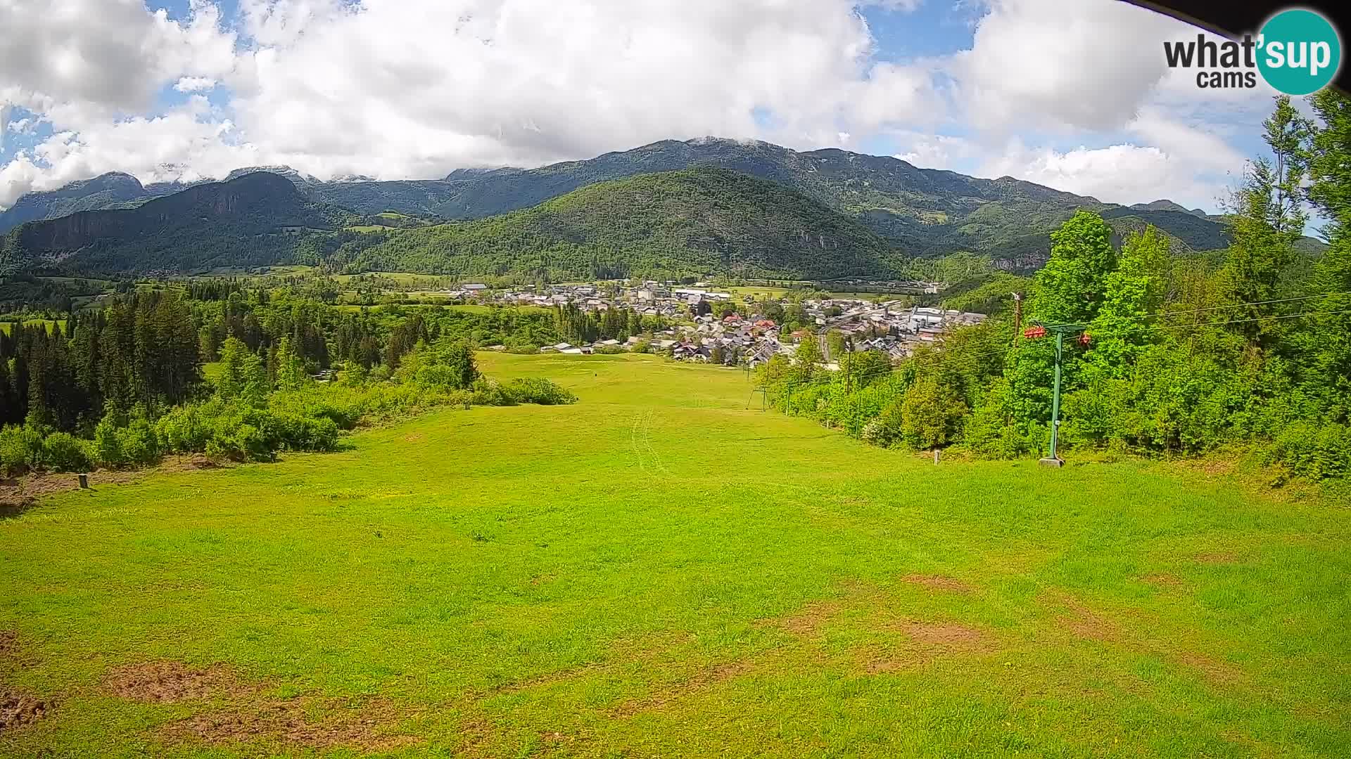 Webcam Bohinjska Bistrica – Live View from Kozji Hrbet Ski Station
