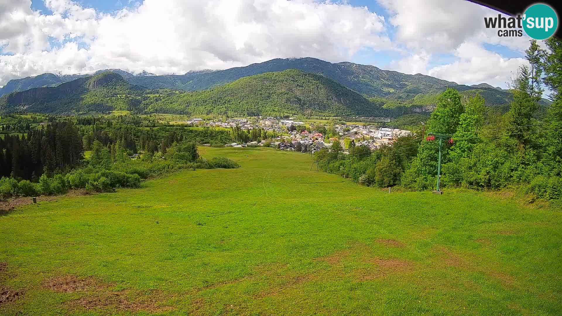 Webcam Bohinjska Bistrica – Live View from Kozji Hrbet Ski Station