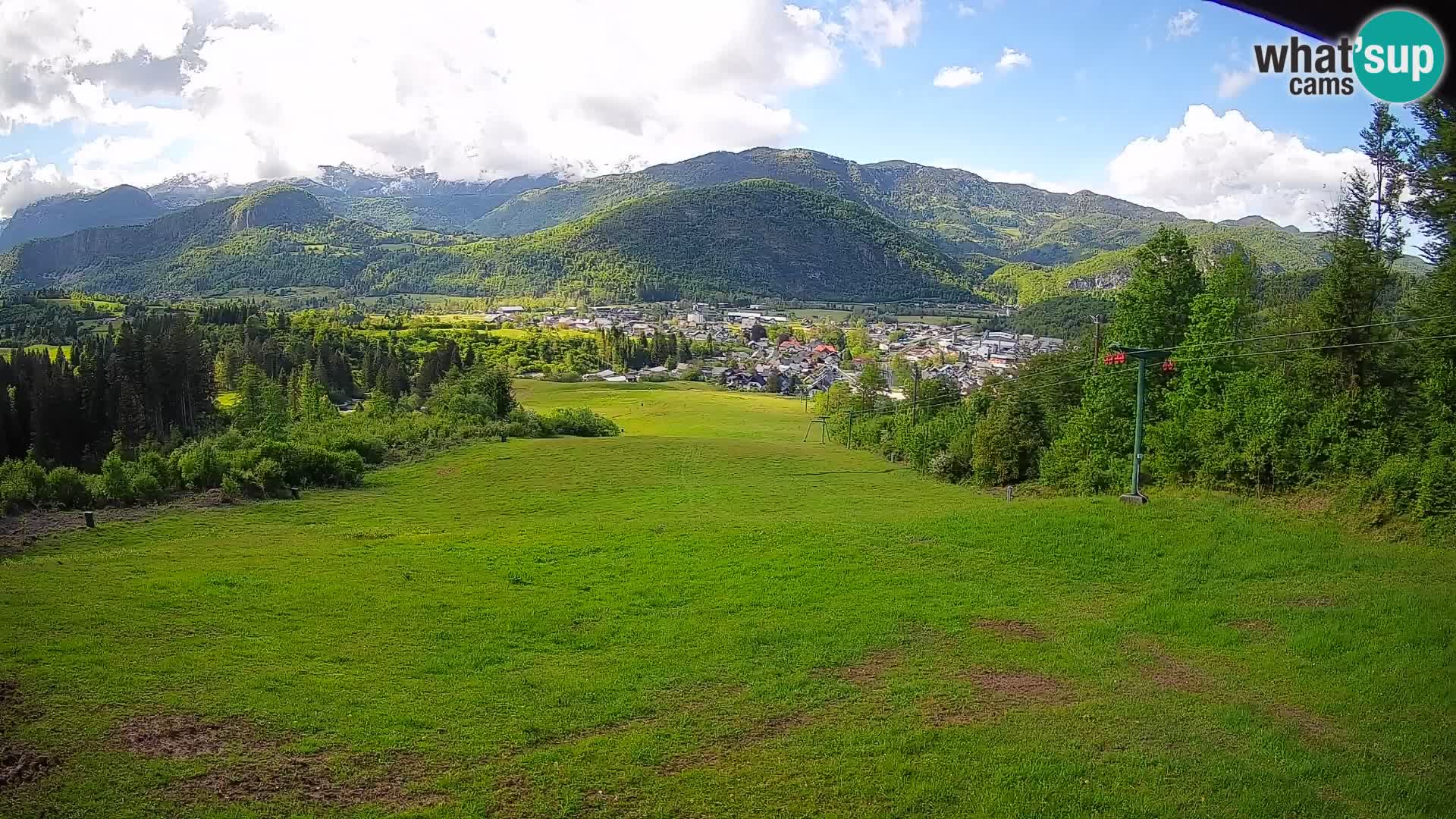 Webcam Bohinjska Bistrica – Vista live dalla stazione sciistica Kozji Hrbet
