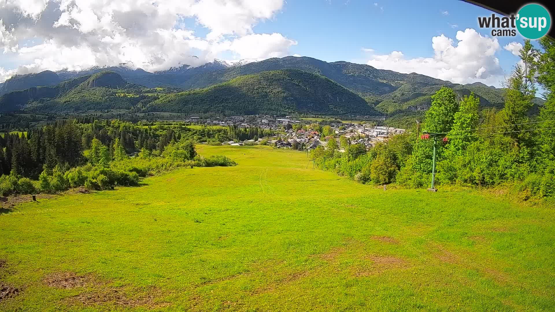 Webcam Bohinjska Bistrica – Vue en direct depuis la station de ski Kozji Hrbet