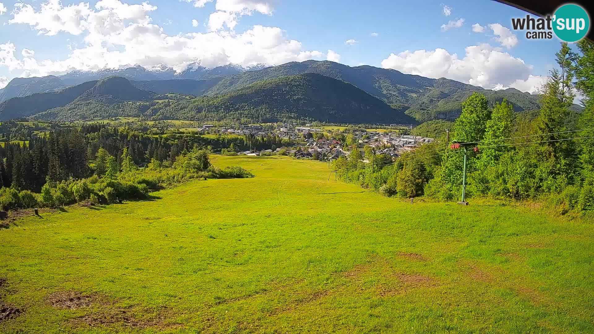 Webcam Bohinjska Bistrica – Vue en direct depuis la station de ski Kozji Hrbet