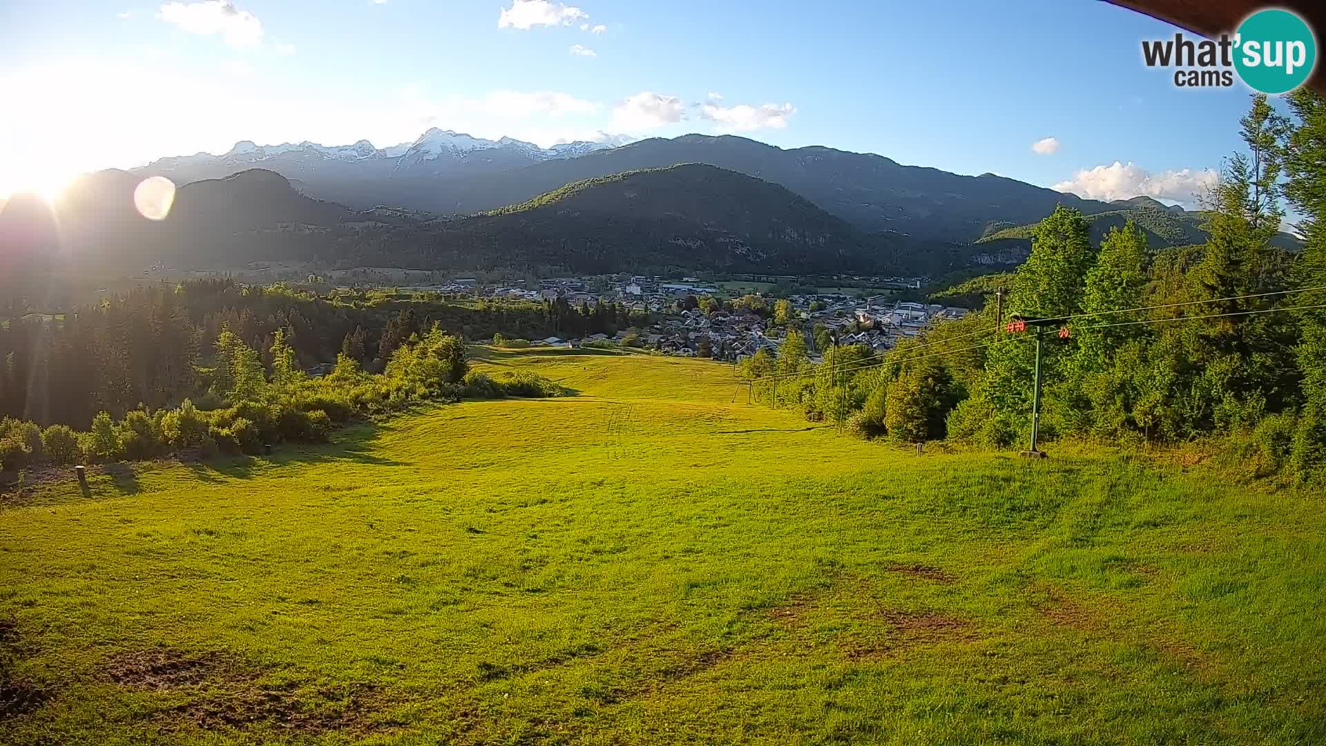Webcam Bohinjska Bistrica – Vue en direct depuis la station de ski Kozji Hrbet