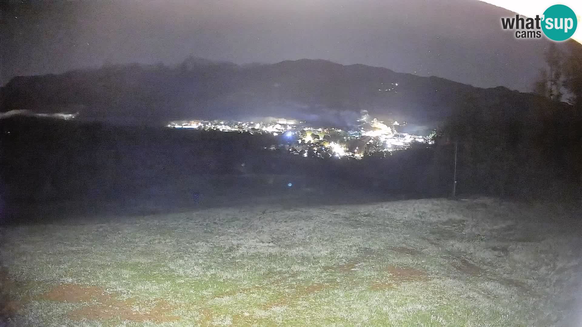 Kamera uživo Bohinjska Bistrica – Pogled u stvarnom vremenu sa skijališta Kozji Hrbet