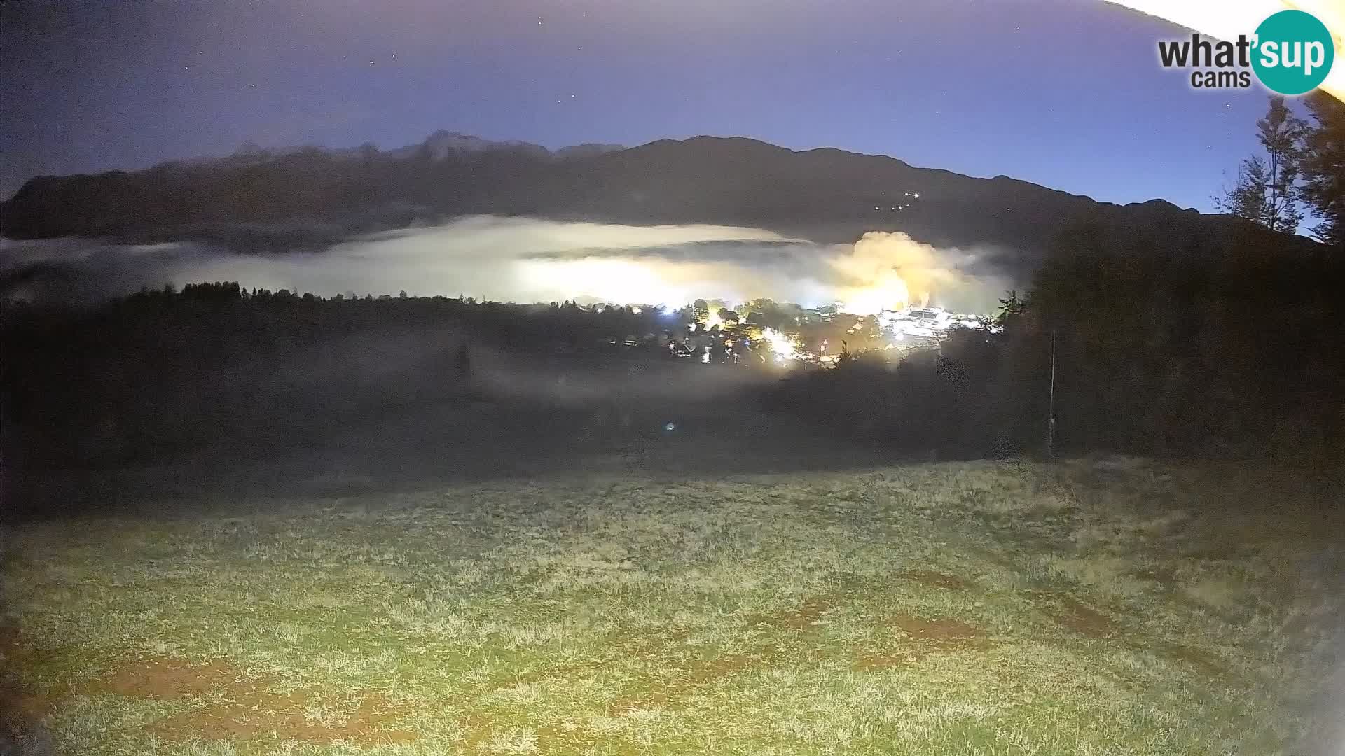 Cámara en vivo Bohinjska Bistrica – Vista en directo desde la estación de esquí Kozji Hrbet