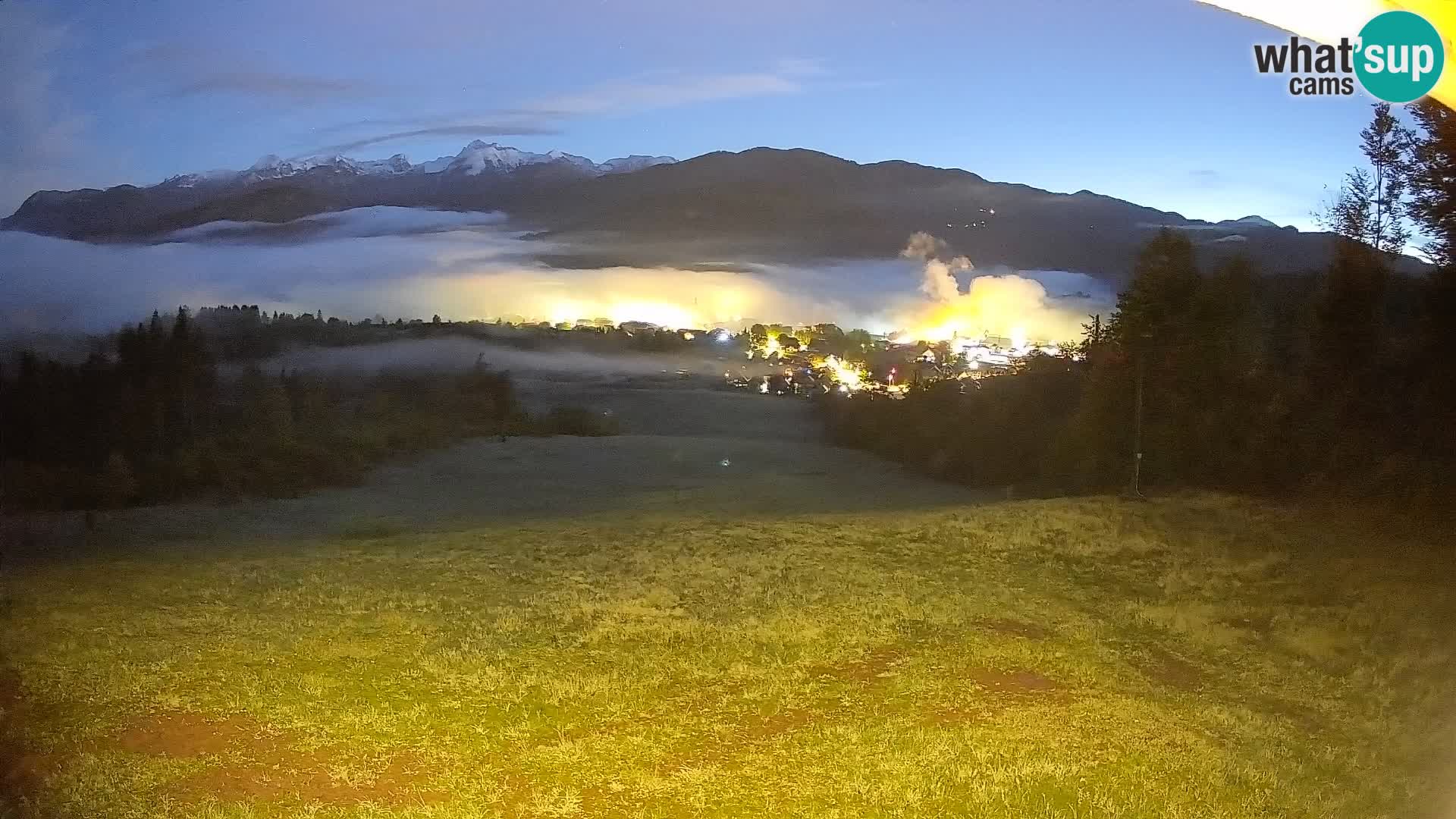 Cámara en vivo Bohinjska Bistrica – Vista en directo desde la estación de esquí Kozji Hrbet