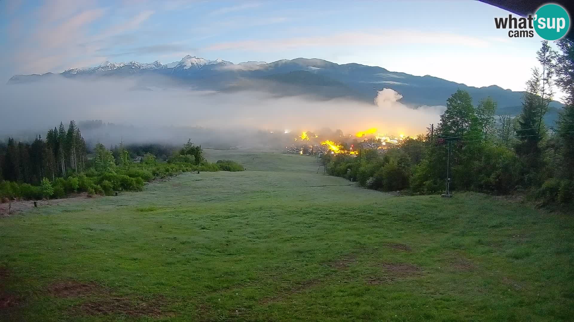 Cámara en vivo Bohinjska Bistrica – Vista en directo desde la estación de esquí Kozji Hrbet