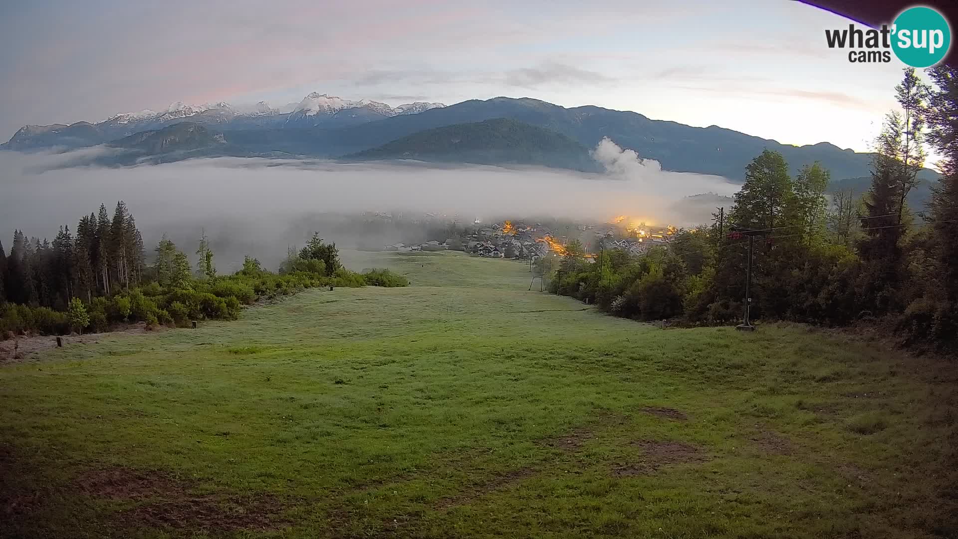 Cámara en vivo Bohinjska Bistrica – Vista en directo desde la estación de esquí Kozji Hrbet