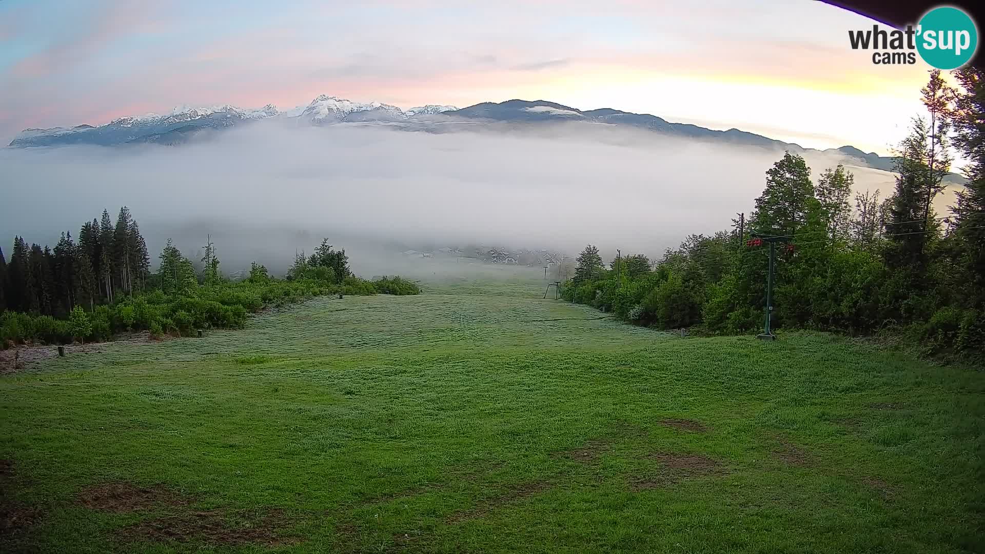 Webcam Bohinjska Bistrica – Vista live dalla stazione sciistica Kozji Hrbet