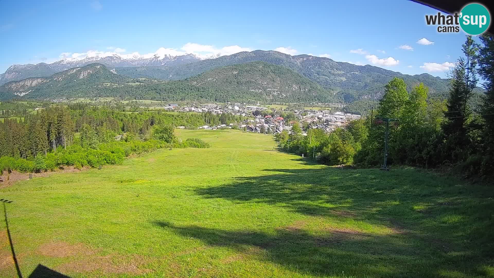 Webcam Bohinjska Bistrica – Live View from Kozji Hrbet Ski Station