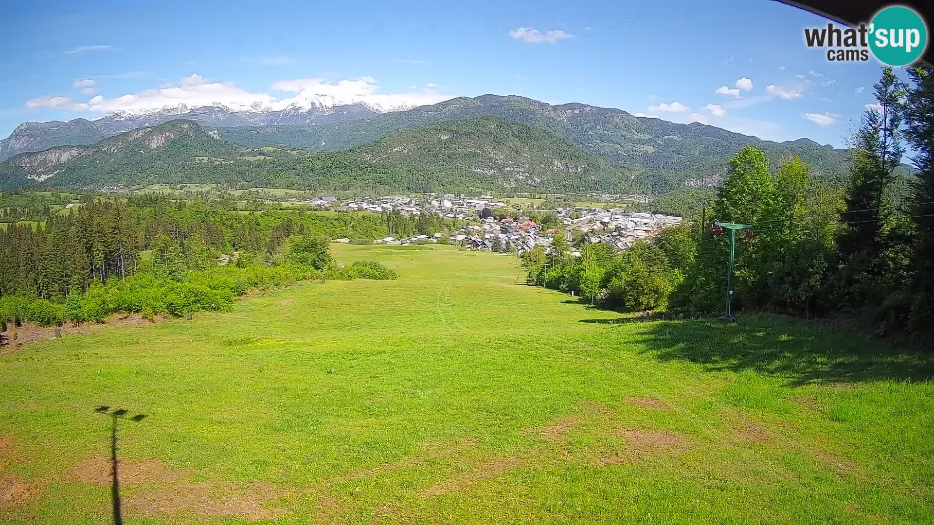 Webcam Bohinjska Bistrica – Vue en direct depuis la station de ski Kozji Hrbet