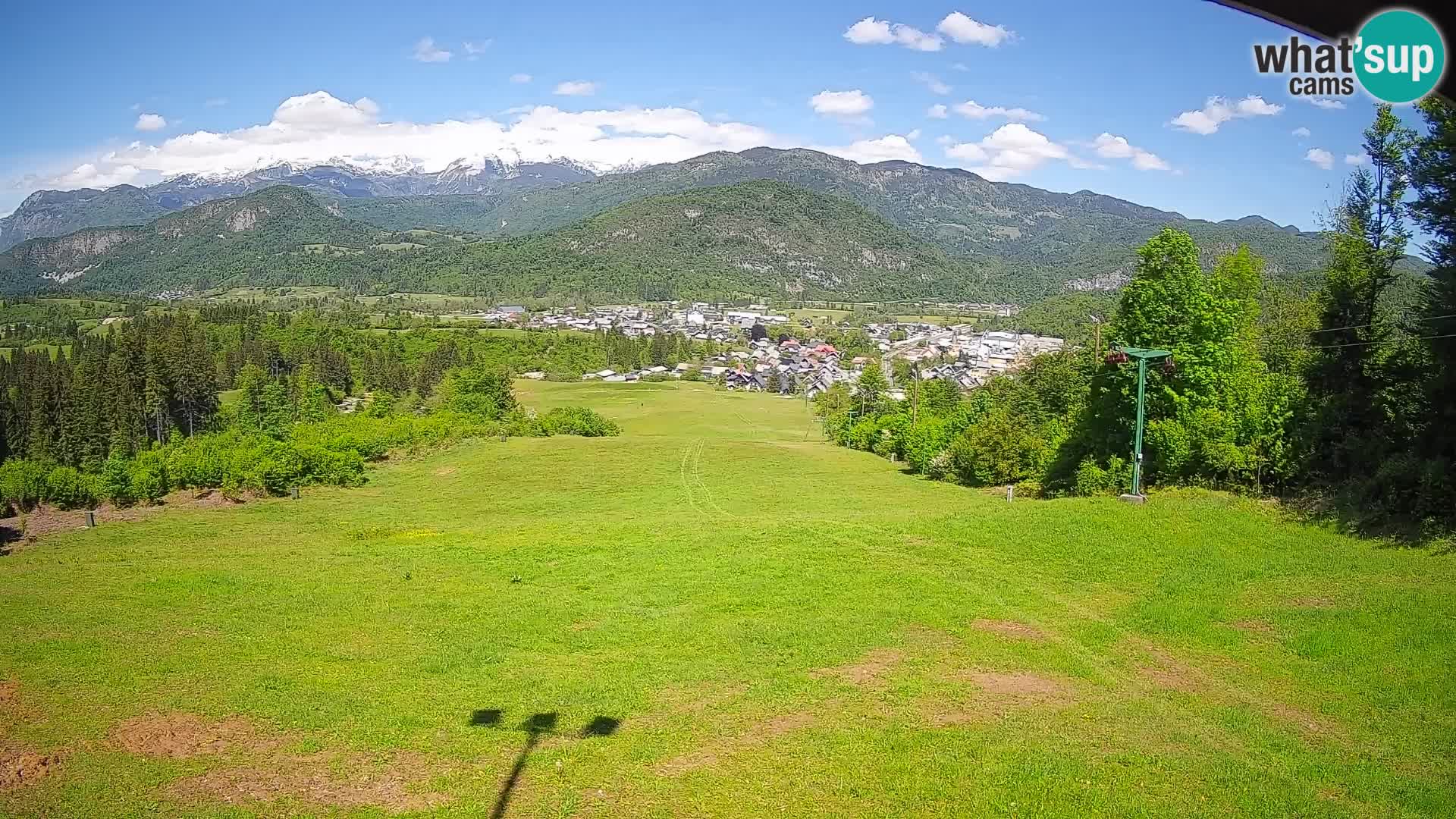 Webcam Bohinjska Bistrica – Live View from Kozji Hrbet Ski Station