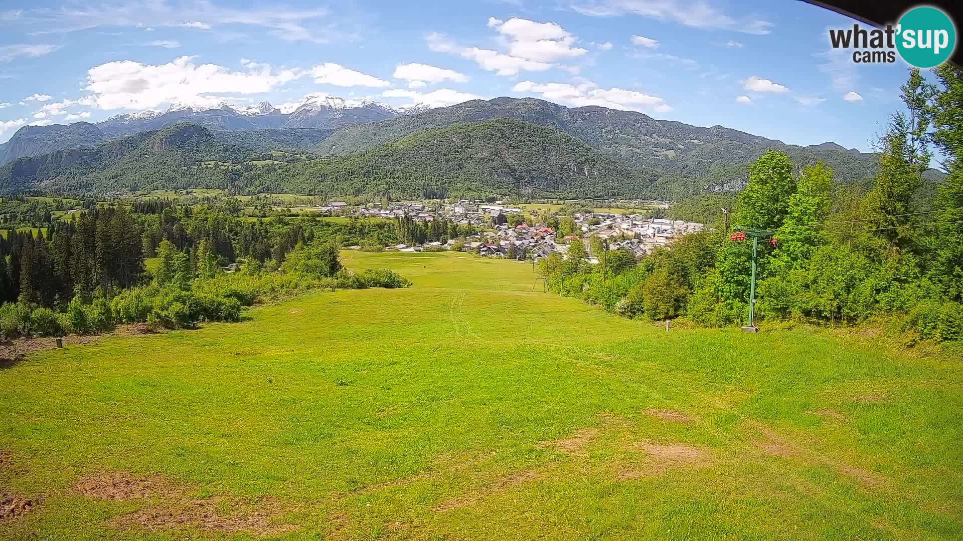 Webcam Bohinjska Bistrica – Live View from Kozji Hrbet Ski Station