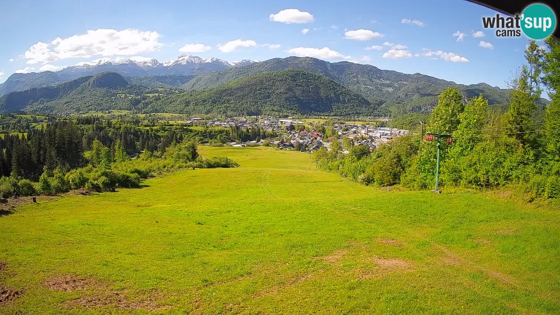Webcam Bohinjska Bistrica – Live View from Kozji Hrbet Ski Station