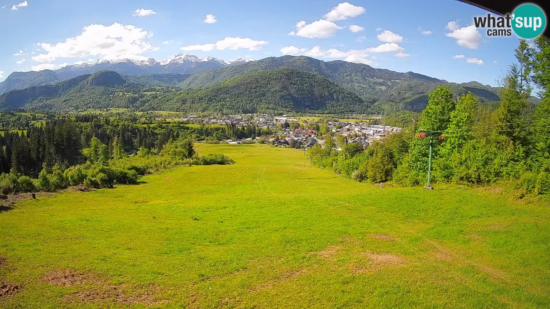 Webcam Bohinjska Bistrica – Live View from Kozji Hrbet Ski Station