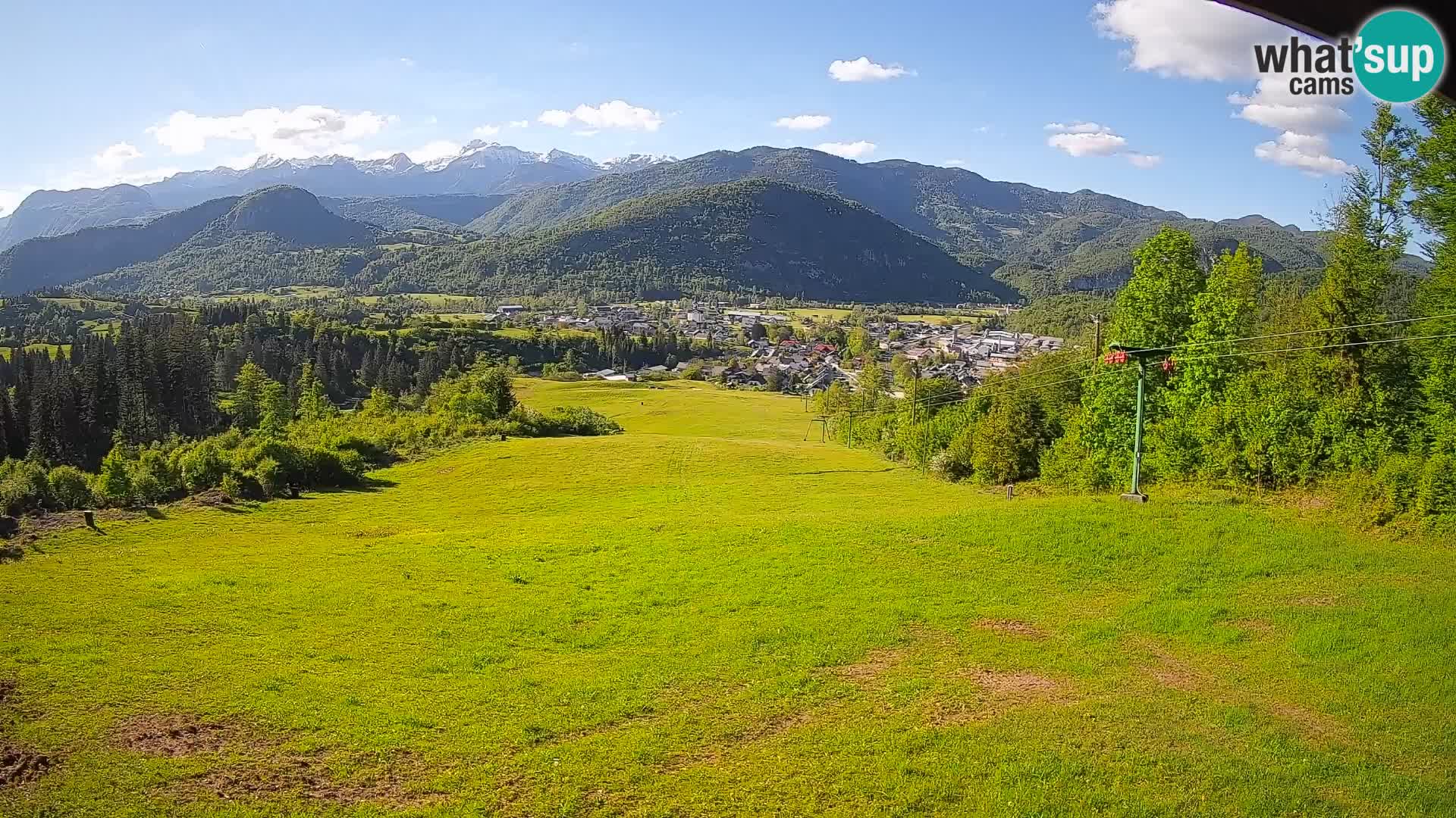 Webcam Bohinjska Bistrica – Live View from Kozji Hrbet Ski Station