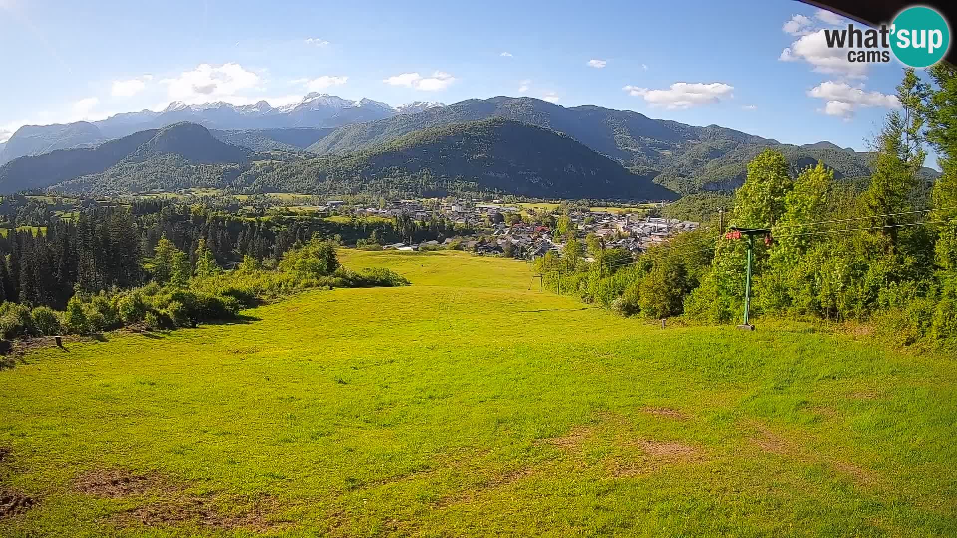 Webcam Bohinjska Bistrica – Vue en direct depuis la station de ski Kozji Hrbet