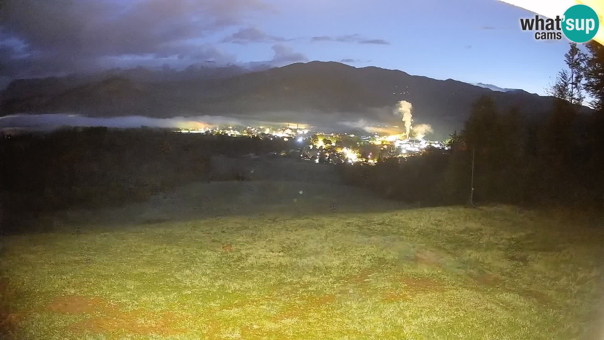 Webcam Bohinjska Bistrica – Live View from Kozji Hrbet Ski Station