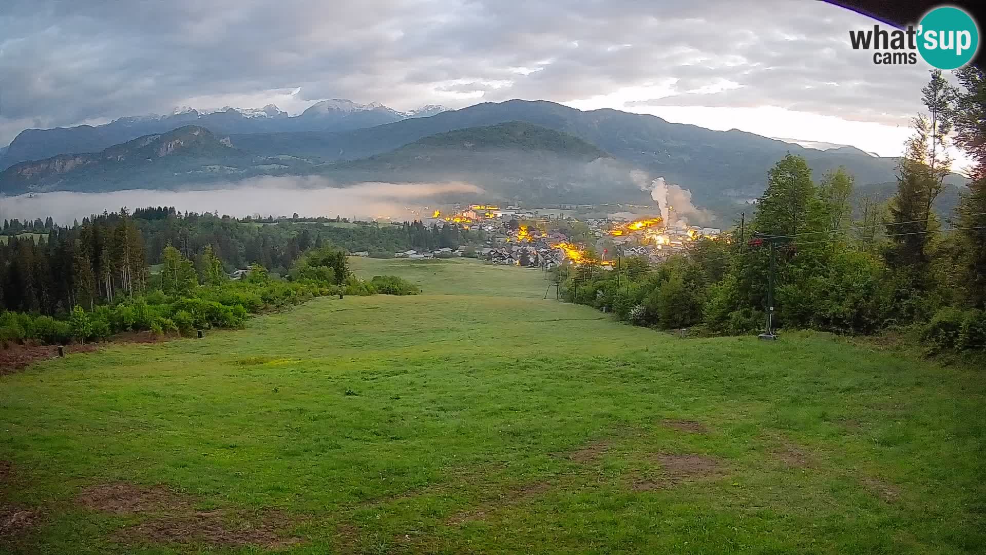 Livekamera Bohinjska Bistrica – Liveblick von der Skistation Kozji Hrbet