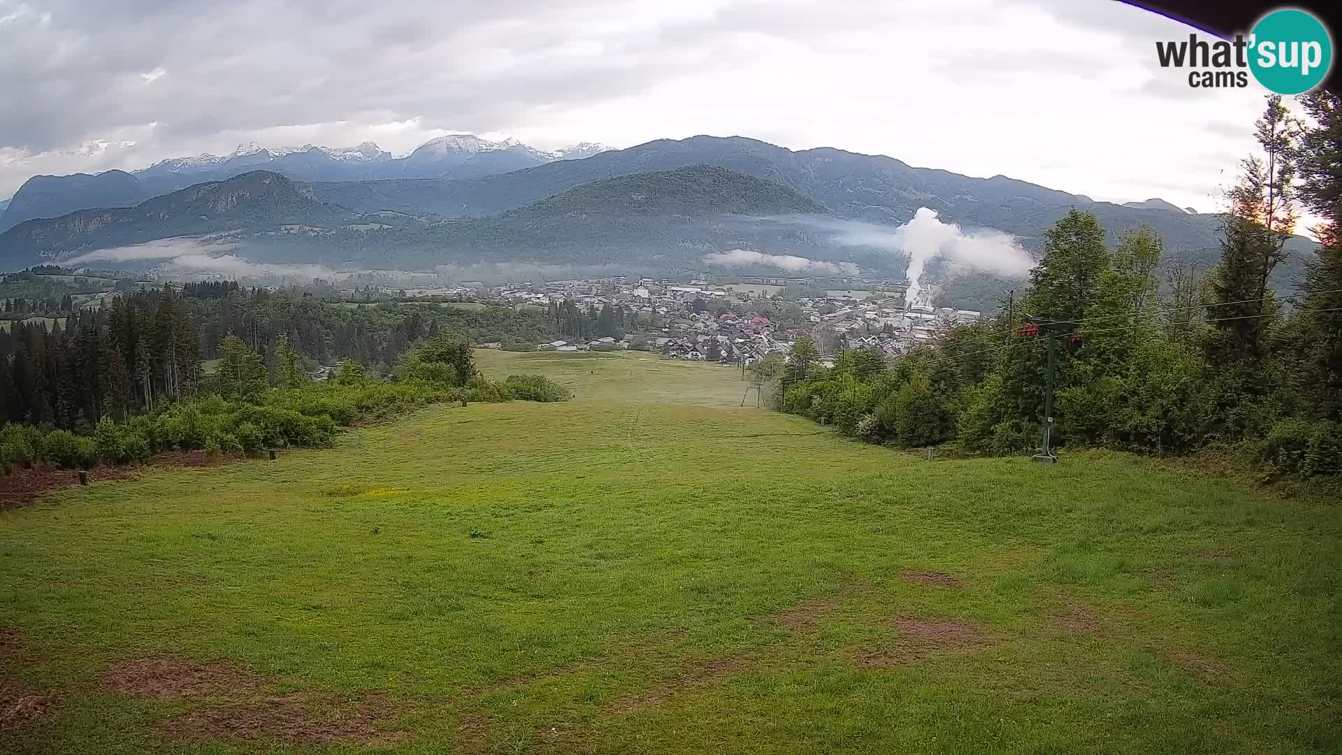 Webcam Bohinjska Bistrica – Live View from Kozji Hrbet Ski Station