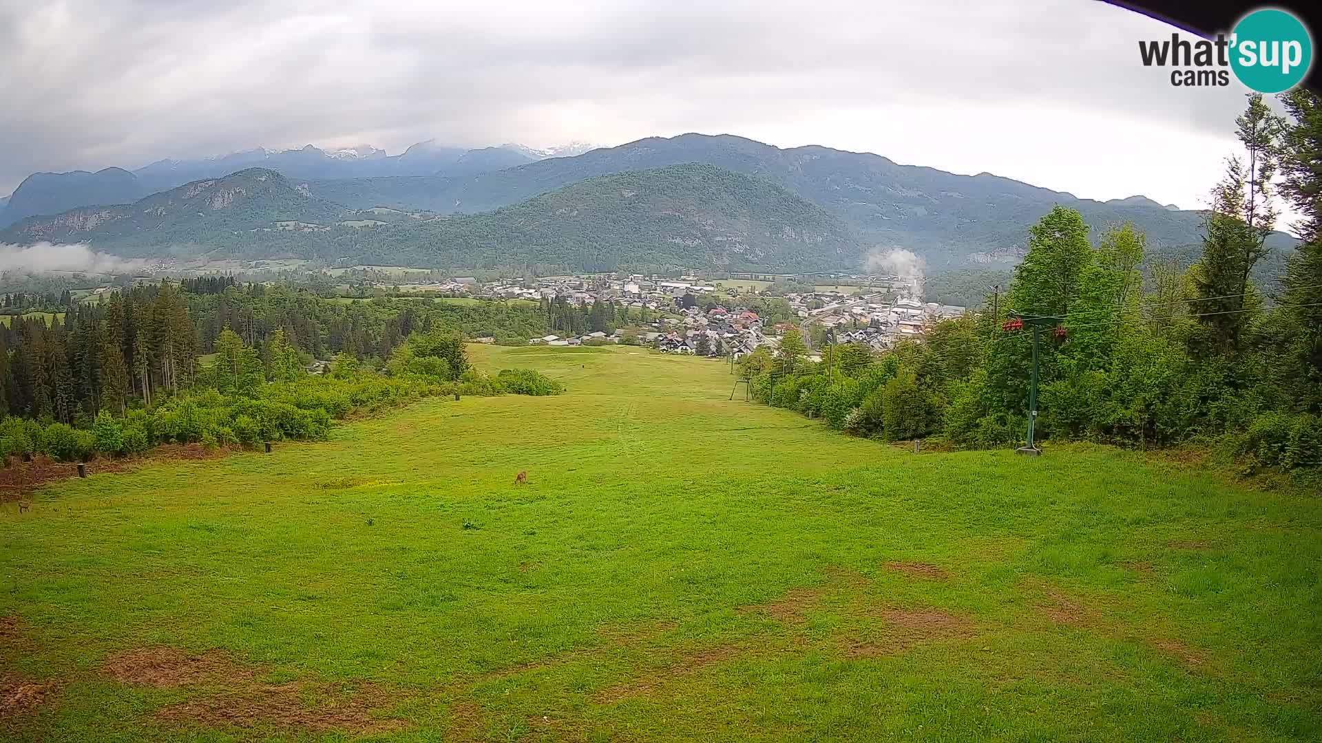 Cámara en vivo Bohinjska Bistrica – Vista en directo desde la estación de esquí Kozji Hrbet