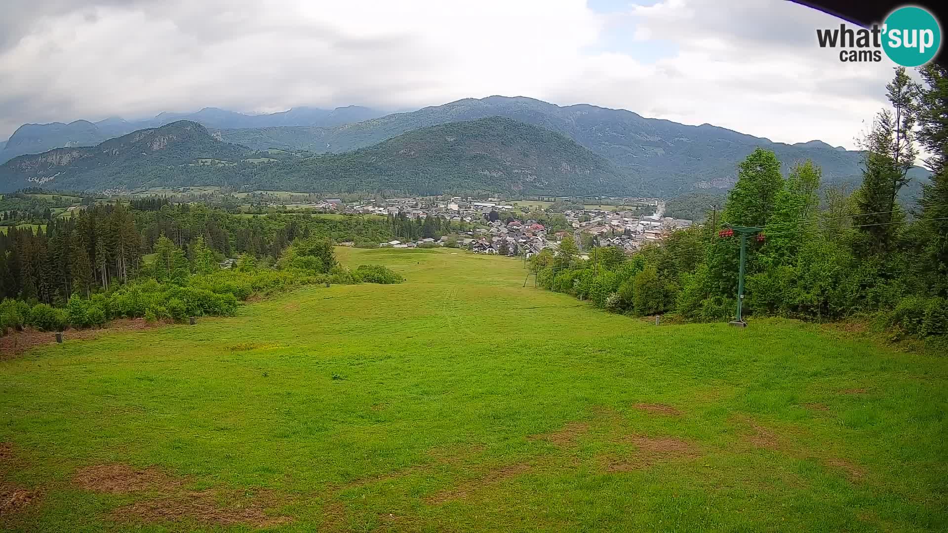 Webcam Bohinjska Bistrica – Vista live dalla stazione sciistica Kozji Hrbet