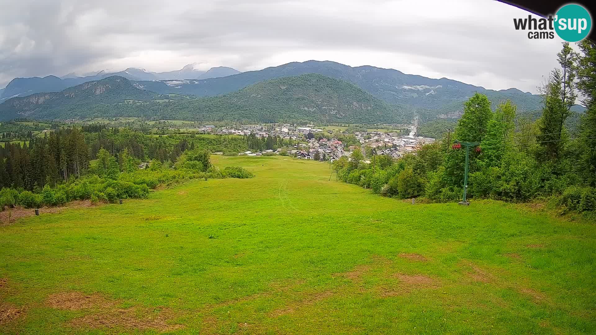 Webcam Bohinjska Bistrica – Vista live dalla stazione sciistica Kozji Hrbet