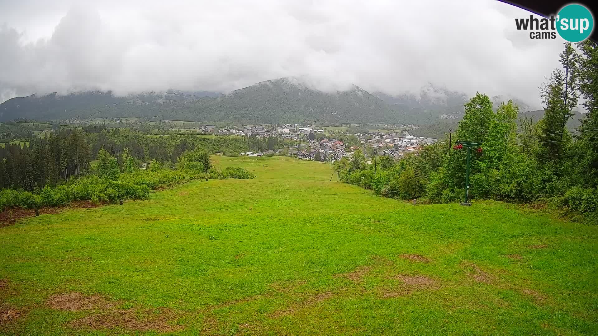 Webcam Bohinjska Bistrica – Vista live dalla stazione sciistica Kozji Hrbet