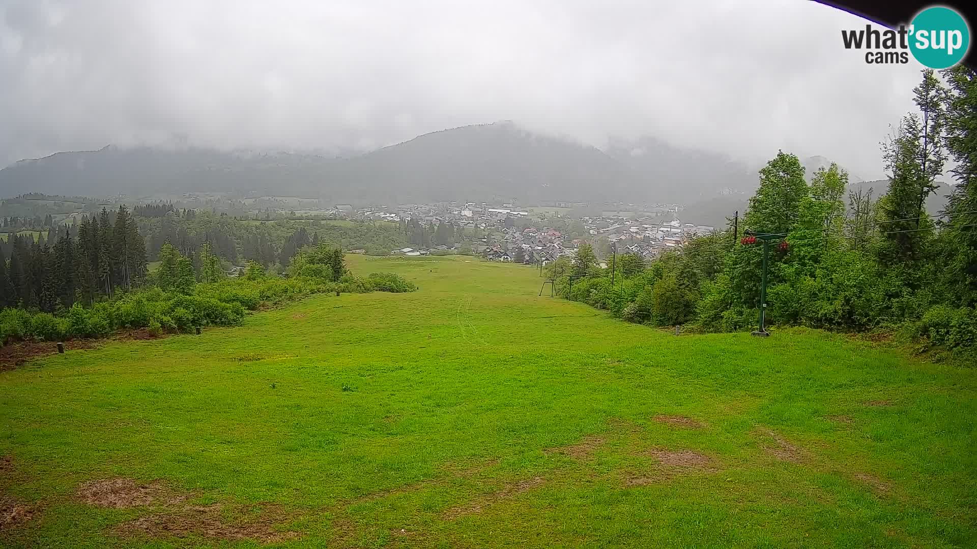 Cámara en vivo Bohinjska Bistrica – Vista en directo desde la estación de esquí Kozji Hrbet