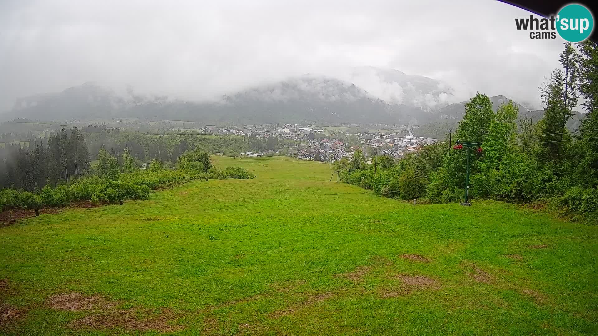Webcam Bohinjska Bistrica – Vista live dalla stazione sciistica Kozji Hrbet