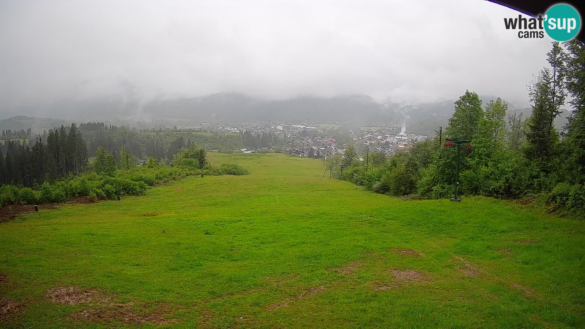 Cámara en vivo Bohinjska Bistrica – Vista en directo desde la estación de esquí Kozji Hrbet