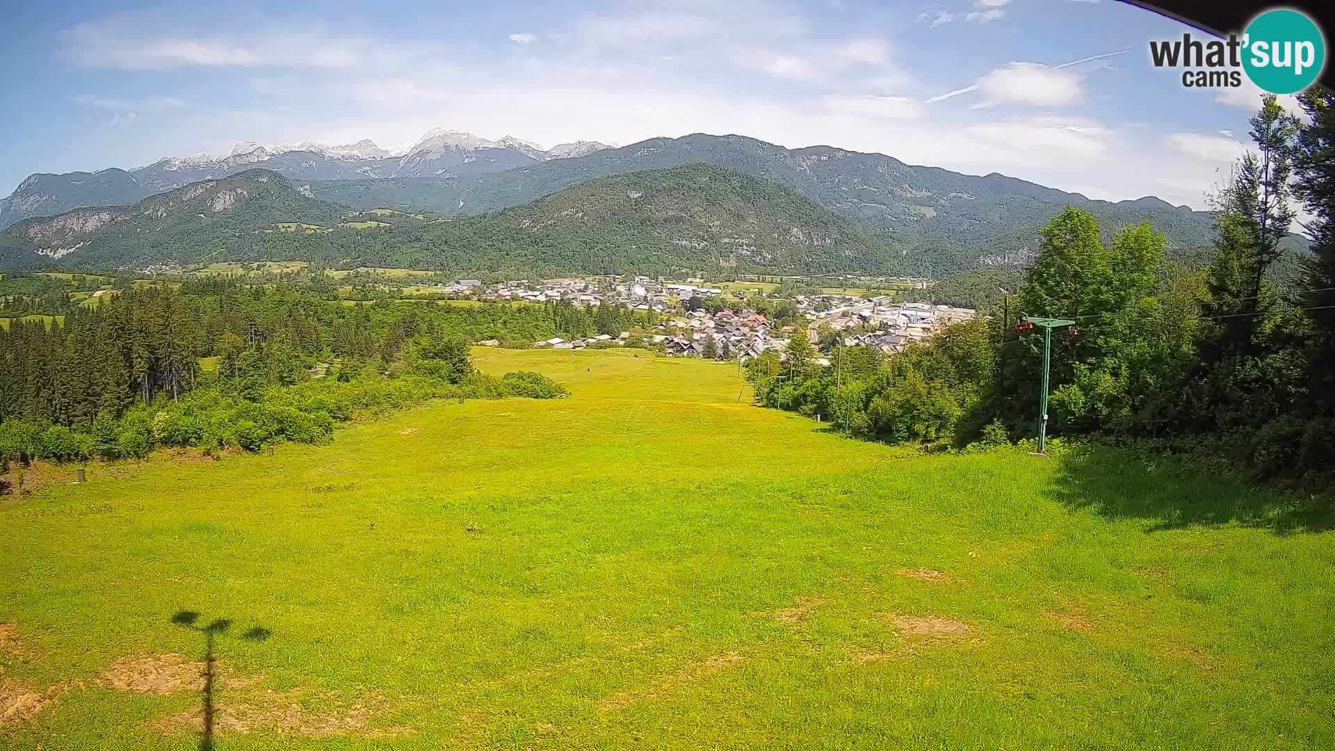 Webcam Bohinjska Bistrica – Live View from Kozji Hrbet Ski Station
