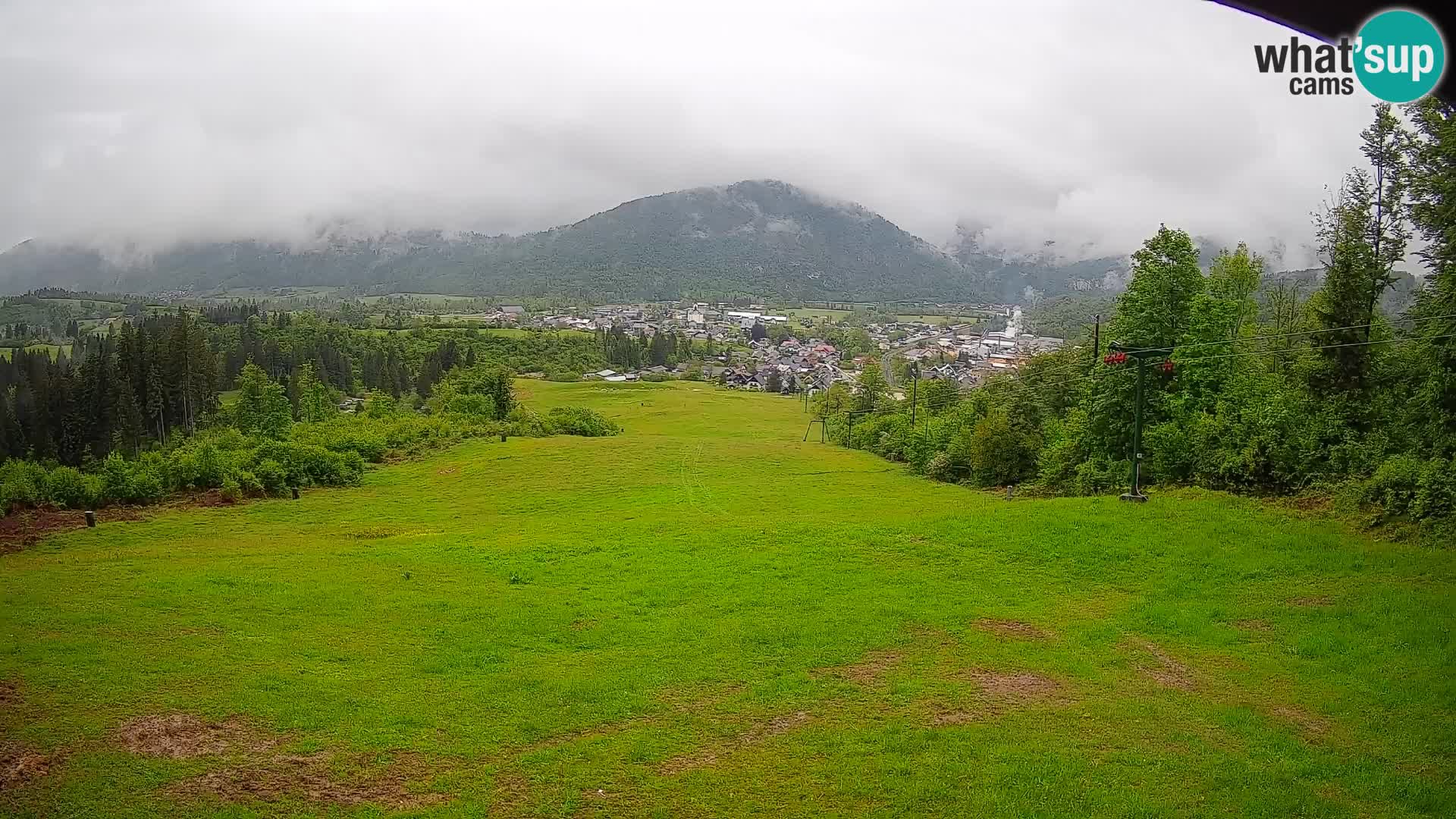 Webcam Bohinjska Bistrica – Live View from Kozji Hrbet Ski Station