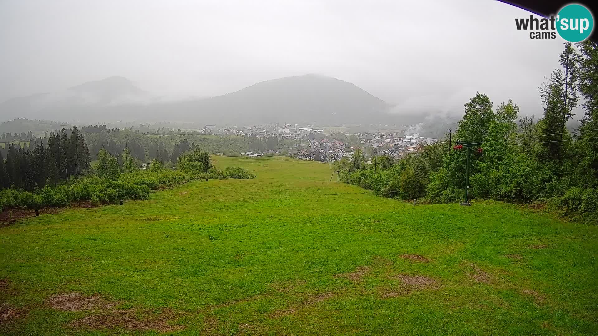 Webcam Bohinjska Bistrica – Vista live dalla stazione sciistica Kozji Hrbet