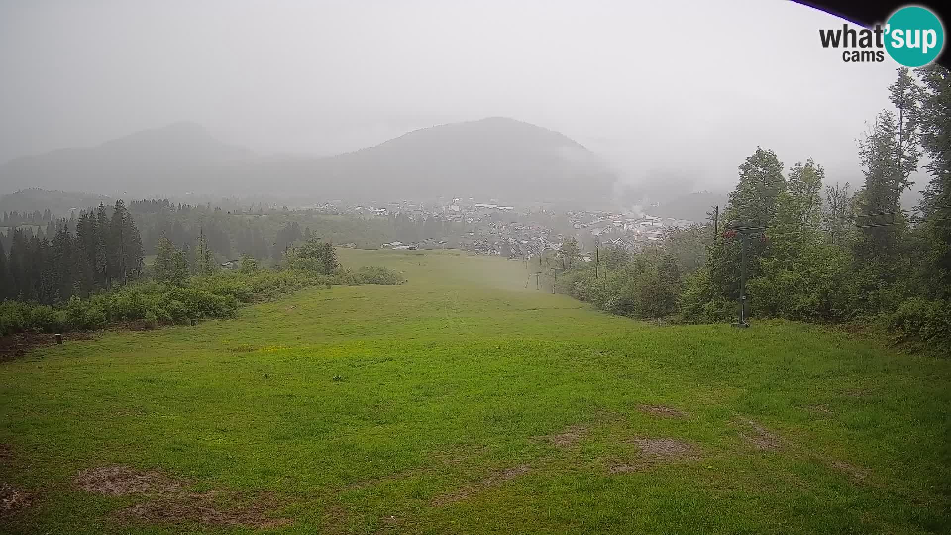 Webcam Bohinjska Bistrica – Live View from Kozji Hrbet Ski Station