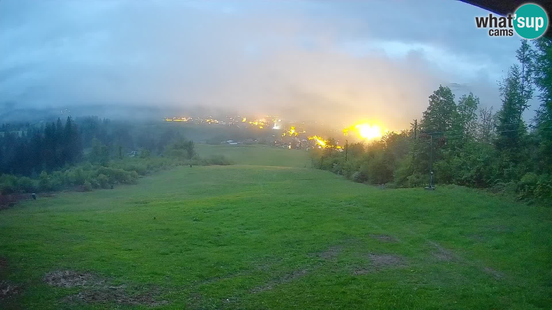 Cámara en vivo Bohinjska Bistrica – Vista en directo desde la estación de esquí Kozji Hrbet
